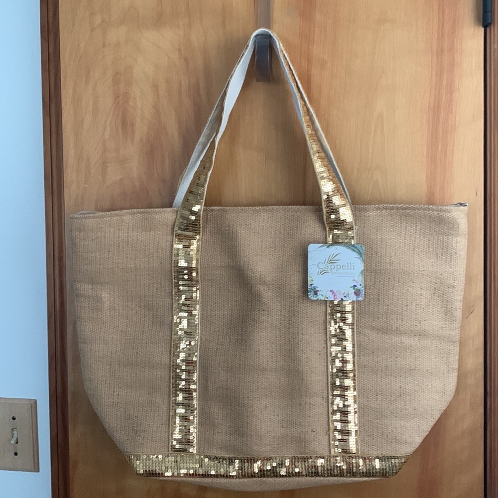 New Large Straw Tote